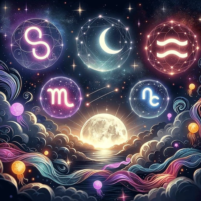 Moonlit Musings: 5 Zodiac Signs Mastering the Art of Late-Night Conversations