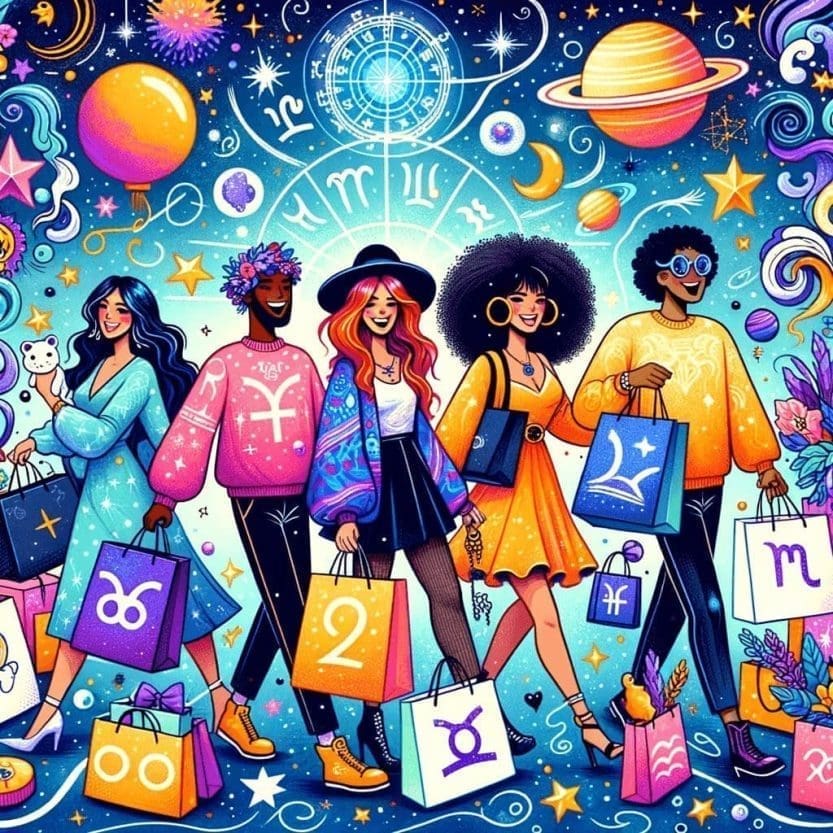 Star-Struck Spenders: The 6 Zodiac Signs That Can’t Resist a Shopping Spree
