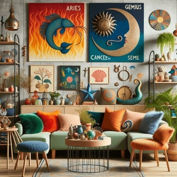 Starstruck Spaces: How the Zodiac Signs Dream Up Their Dwellings