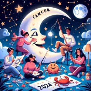 Cancer Horoscope 2024: Navigating the Lunar Waves