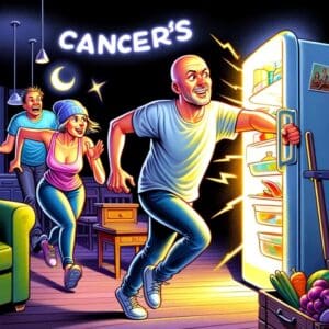Cancer’s Idea of Adventure: From the Sofa to the Fridge