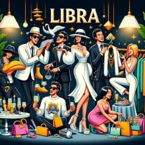 Libra’s Love Affair with Luxuries: A Comedic Take