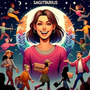 Sagittarius and Volunteering: Making the World a Quirkier Place