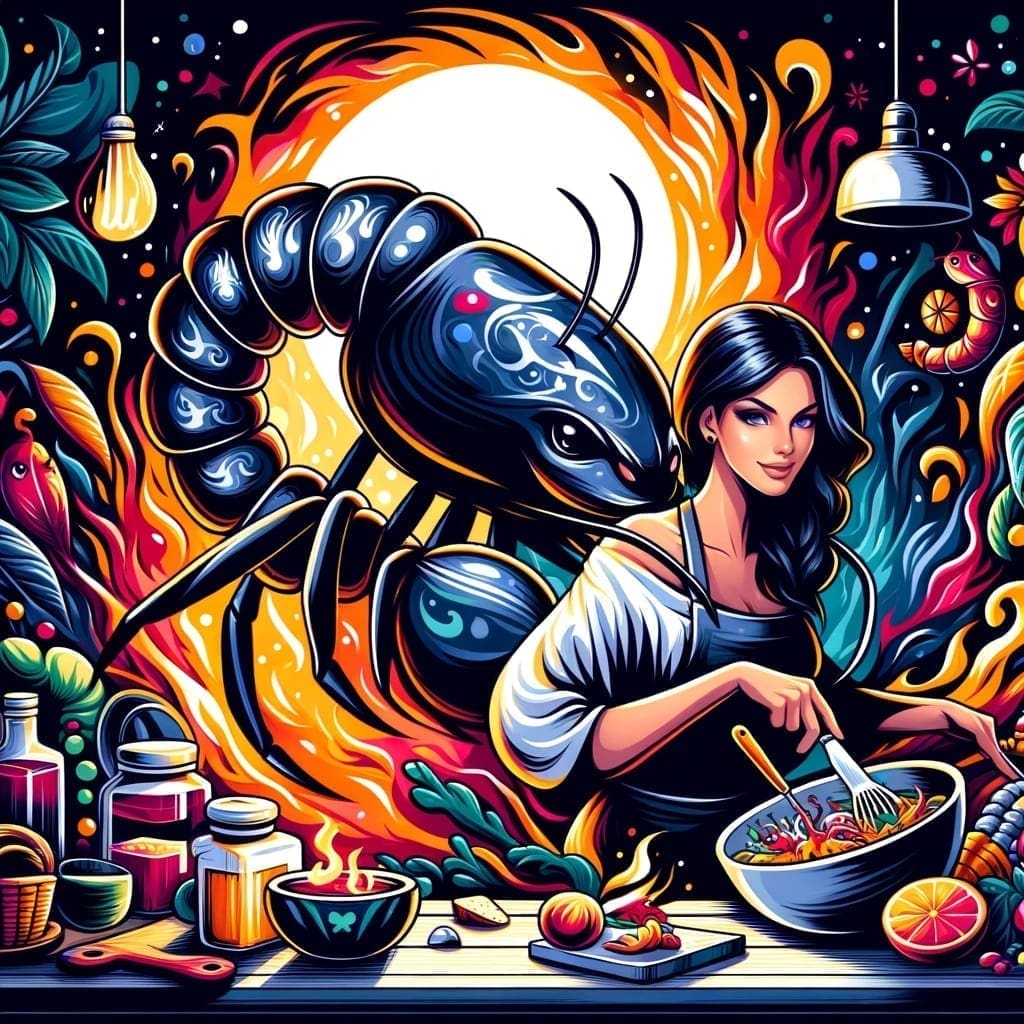 Scorpio’s Cooking Show: How to Turn Comfort Food into a Dark Art