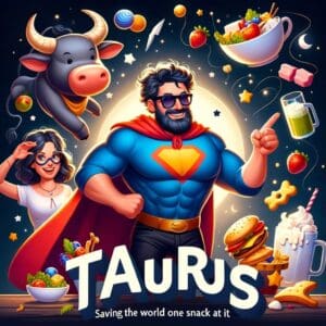 Taurus as a Superhero: Saving the World One Snack at a Time