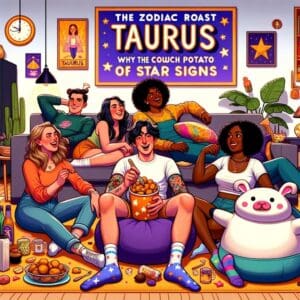 The Zodiac Roast: Why Taurus is the Couch Potato of Star Signs
