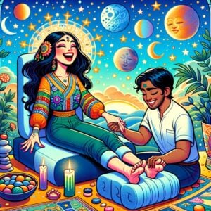 8th House and Cosmic Reflexology: Healing through Footwork