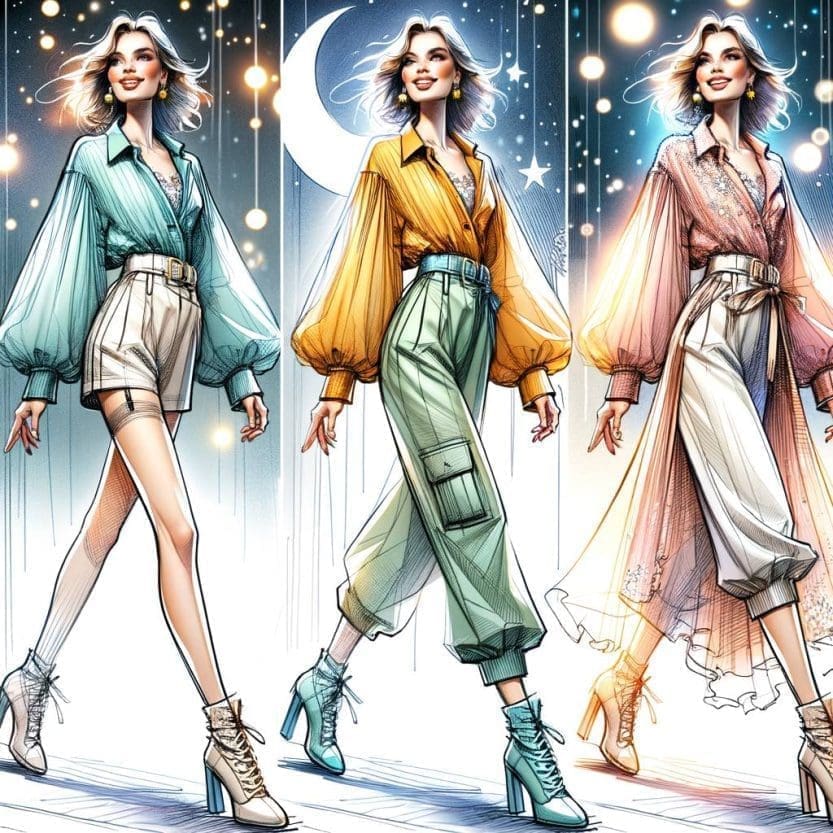 Aquarius and Fashion Design: Trendsetting in Style
