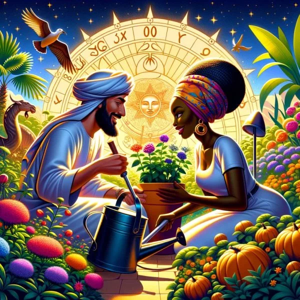 Astrological Compatibility and the Role of Gardening in Nurturing Love