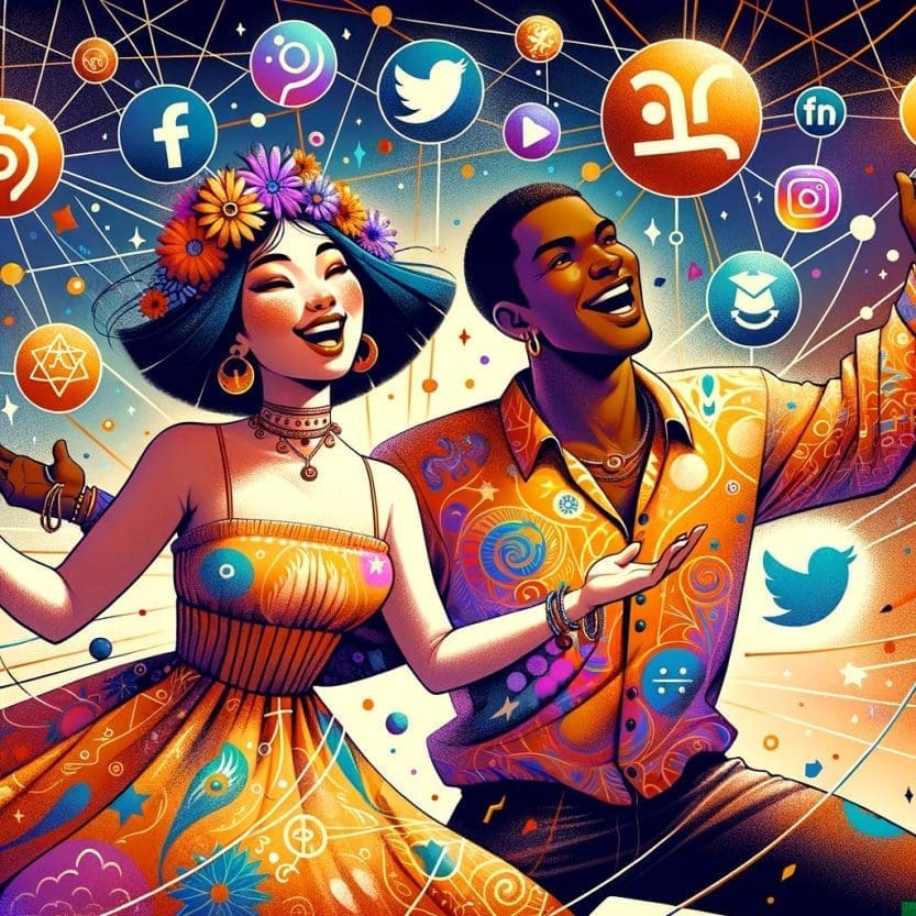Astrological Compatibility in Social Media Habits: The 7th House Connection