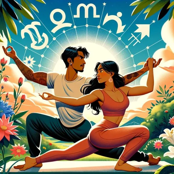 Astrology and Partner Yoga: Strengthening Connection in Intimacy