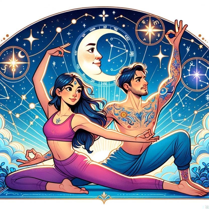 Astrology and Partner Yoga: Strengthening Connection in Intimacy