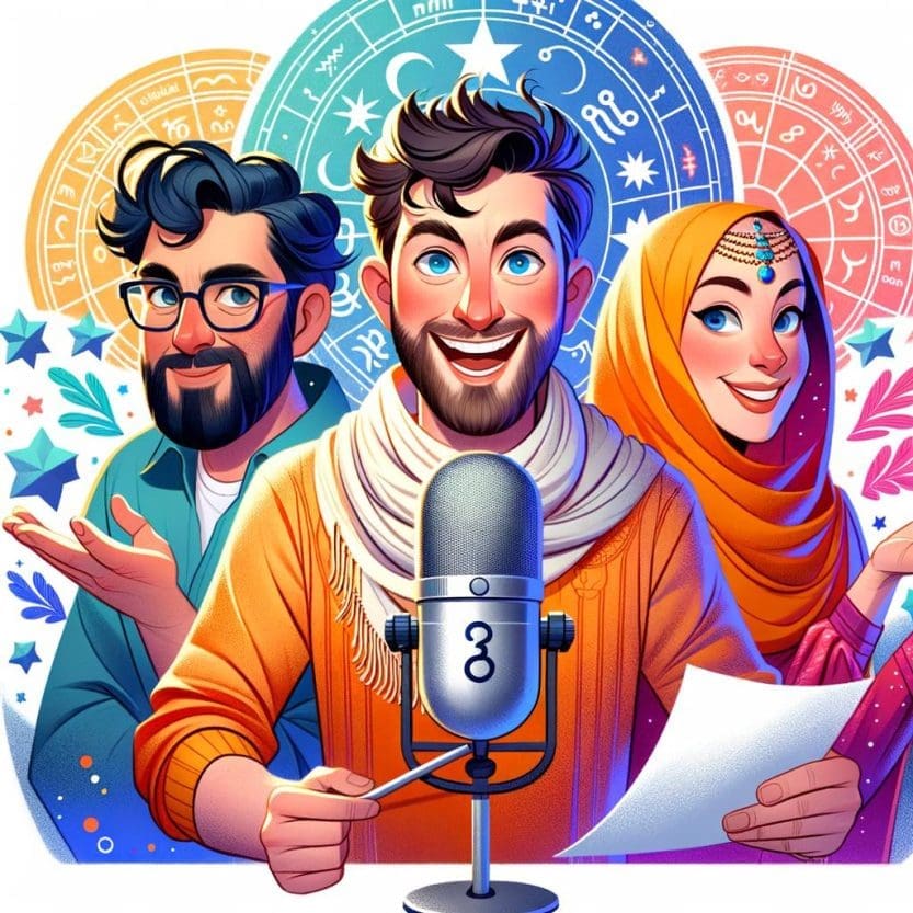 Astrology of Podcasters: Voice and the 5th House