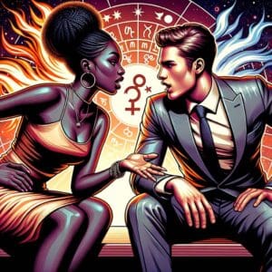 Fiery Minds Unite: Mercury Conjunct Mars Synastry in Romantic Relationships