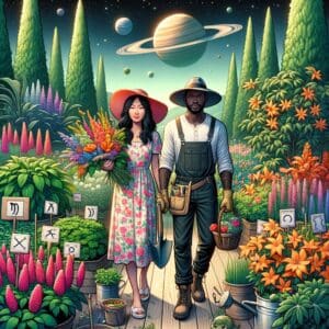 Saturn and Saturnine Gardening: Plants and Gardens by Zodiac Sign