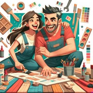 Synastry and Relationship Creativity: Planning DIY Projects for Couples