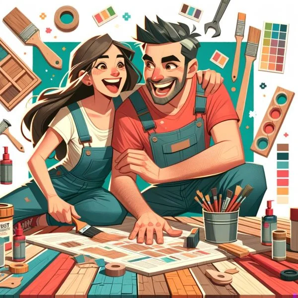 Synastry and Relationship Creativity: Planning DIY Projects for Couples