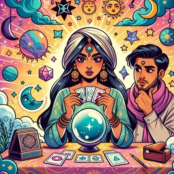 The Art of Oracle Reading: A Cosmic Connection
