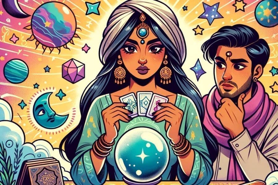 The Art of Oracle Reading: A Cosmic Connection