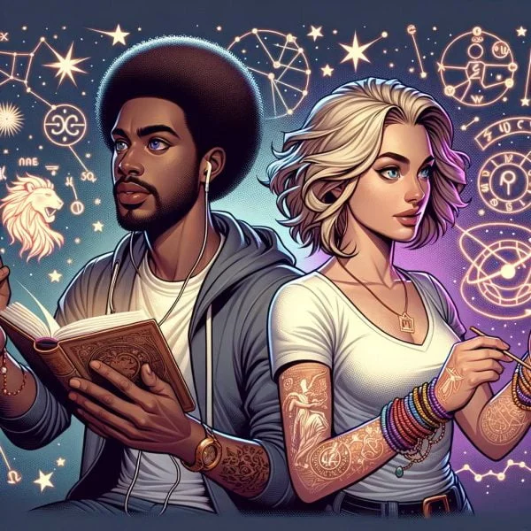 Astro-Bookstore Dates: Exploring Literary Worlds Based on Your Sign