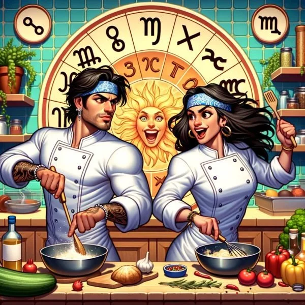 Astro-Cooking Showdowns: Chefs Competing in Zodiac-Themed Challenges