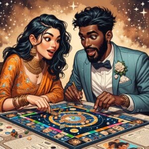 Astro-Date Night Board Games: Gaming with Cosmic Challenges