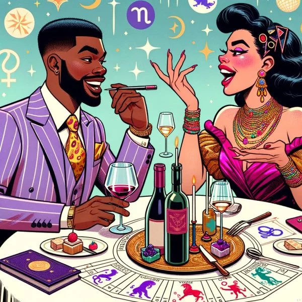 Astro-Dessert Wine Tasting: Savoring Sweet Sips with Zodiac Enthusiasts