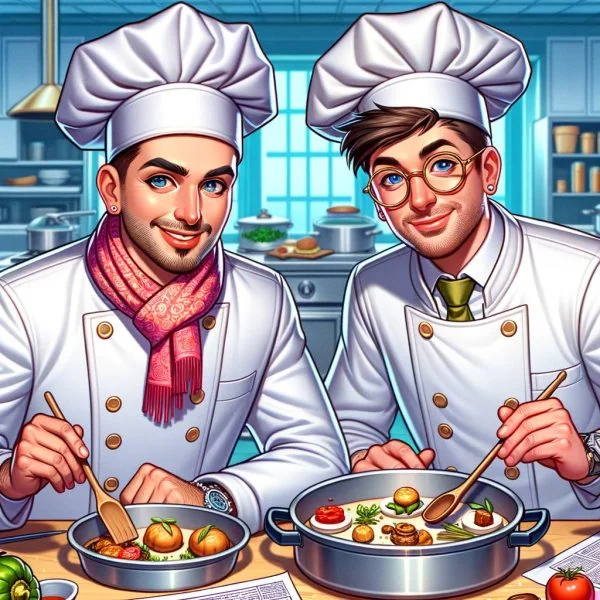 Celestial Chef Showdown: Astrologers Competing in the Kitchen