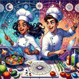 Celestial Cooking Contests: Astrologers Competing for Culinary Glory