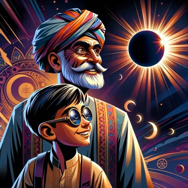 Parenting and the Eclipses: A Cosmic Perspective