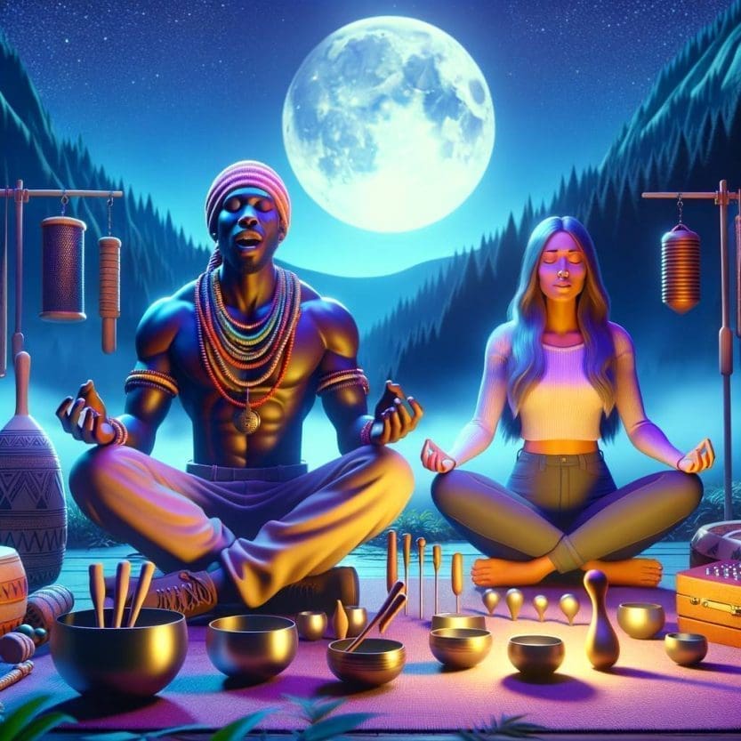 Sound Healing and Full Moon Rituals: Harnessing Lunar Power