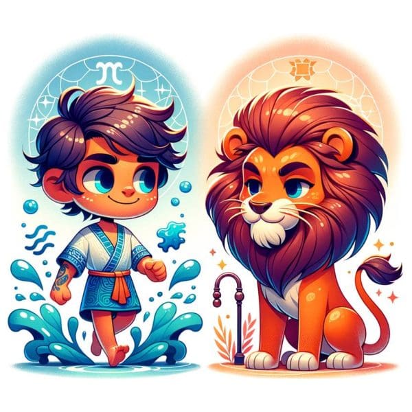 Aquarius vs. Leo: Understanding Emotional Expression