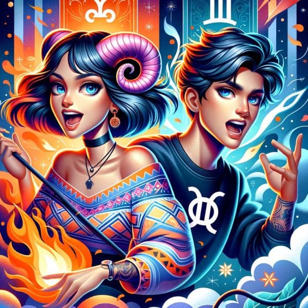 Aries and Gemini Love Compatibility: Sparking Intellectual Chemistry