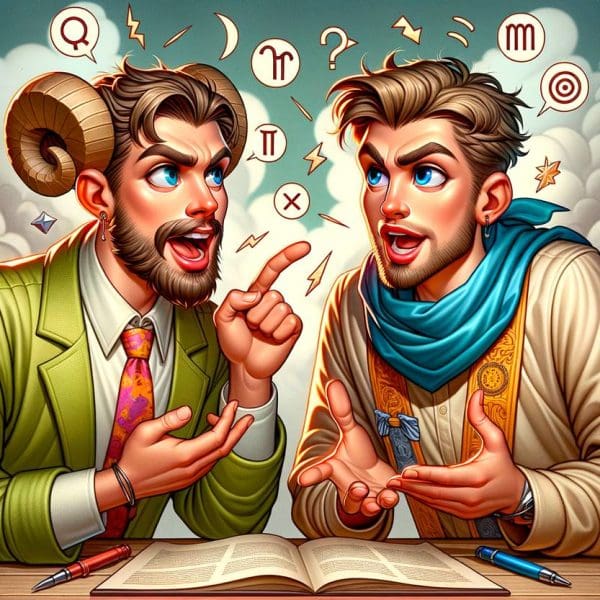 Aries and Gemini Love Match: Engaging in Intellectual Banter