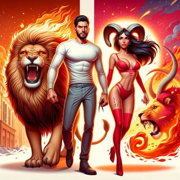 Aries and Leo Love Compatibility: Exploring the Fiery Connection