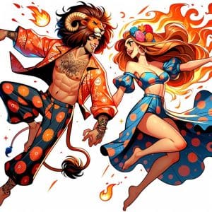 Aries and Leo Love Compatibility: Passionate Flames or Fiery Clashes?