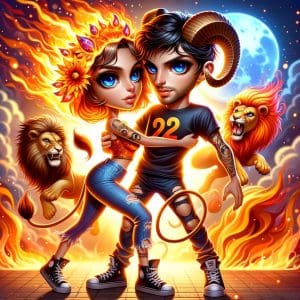 Aries and Leo Love Compatibility: Sustaining the Fire of Passion