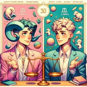Aries and Libra Love Match: Finding Harmony in Differences