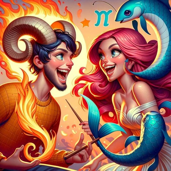 Aries and Pisces Love Match: Bridging Dreams and Reality