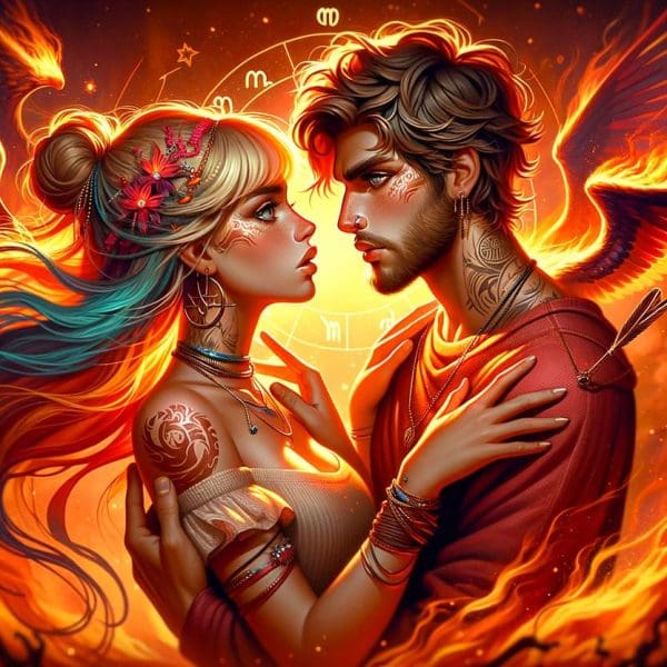 Aries and Sagittarius Love Compatibility: Embracing Fire and Passion