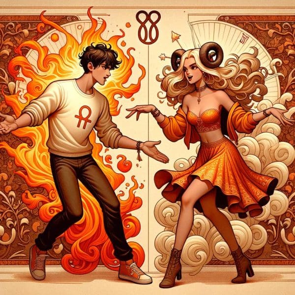 Aries and Taurus Love Matches: Bridging the Gap of Fire and Earth