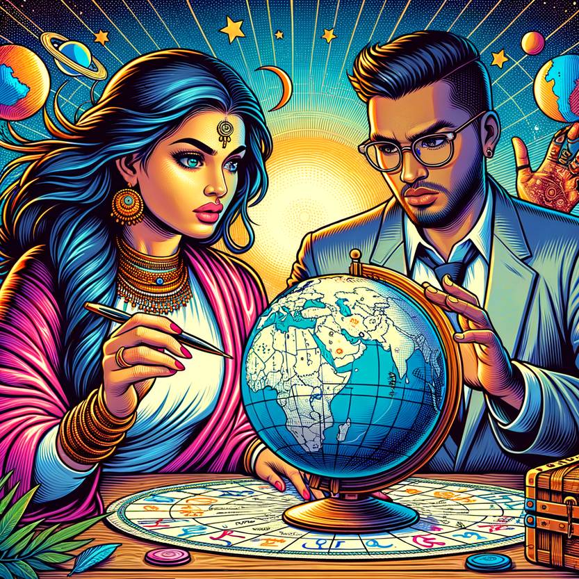 Astrology and National Identity: Exploring Synastry with Countries
