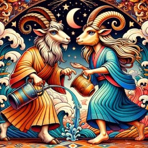 Bridging Worlds: Capricorn and Aquarius Love Compatibility
