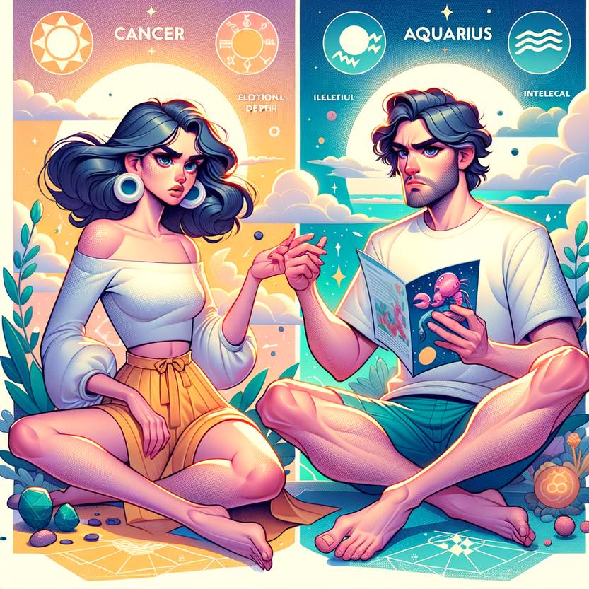 Cancer and Aquarius Love Compatibility: Connecting Hearts and Minds