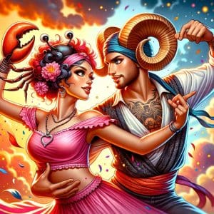 Cancer and Aries Love Compatibility: Navigating the Waters of Emotion