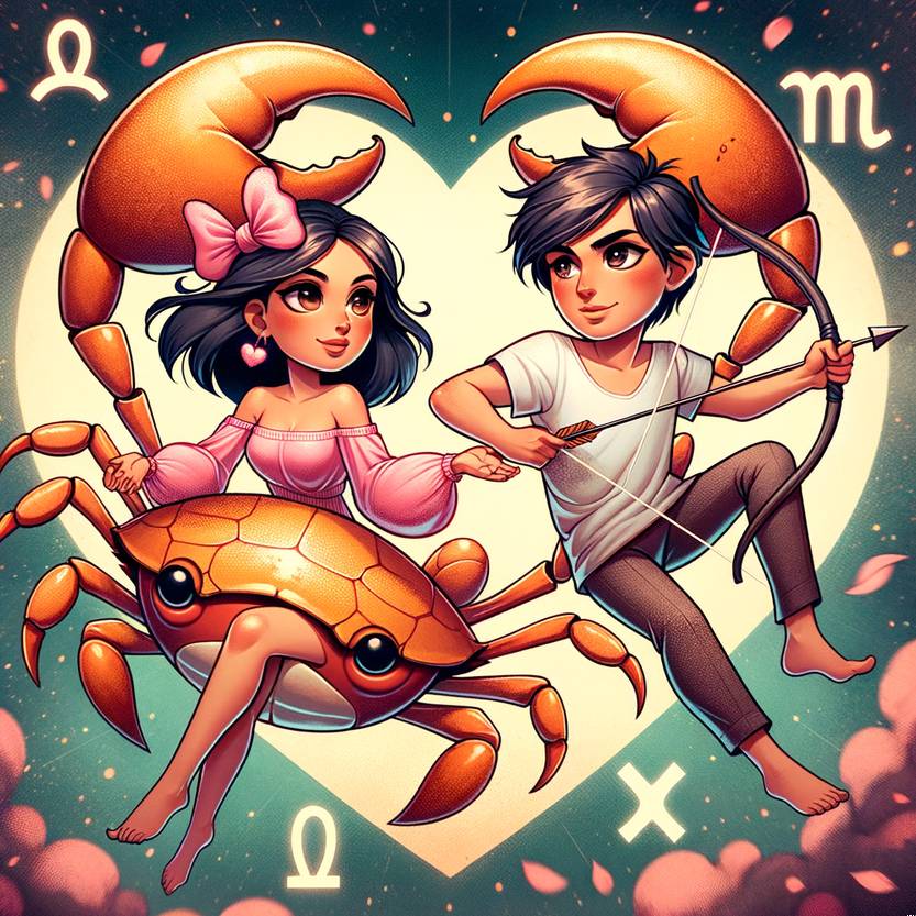 Cancer and Sagittarius Love Compatibility: Exploring Love’s Adventure