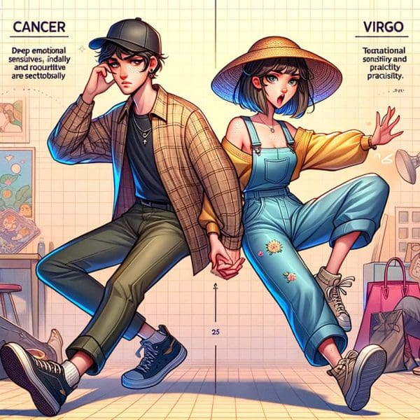 Cancer and Virgo Love Compatibility: Fostering Practical and Emotional Bonds