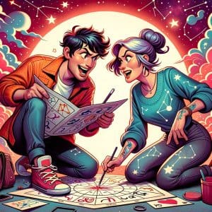 Competitive Dynamics in Birth Charts: Exploring Astrological Rivalries