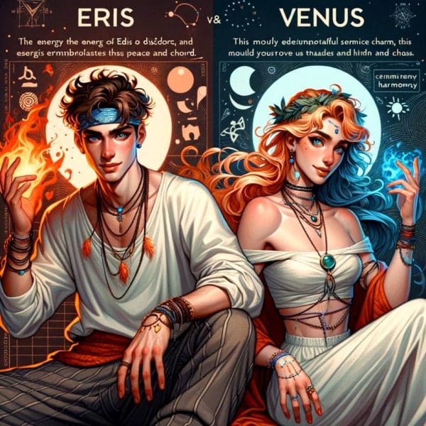Eris Inconjunct Venus: Harmonizing Discordant Love for Healing