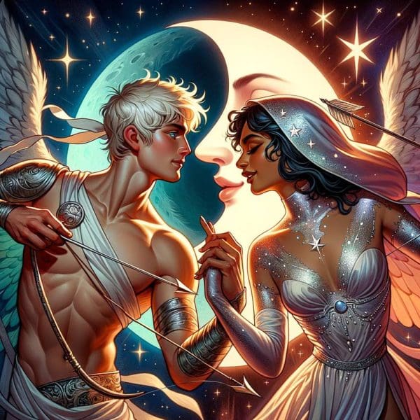 Eros Conjunct Moon: Emotional Intensity and Passion